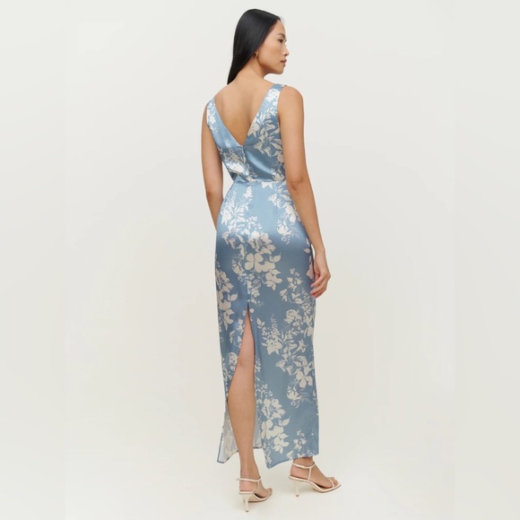 Reformation Zya Silk Dress - Picture 3 of 7